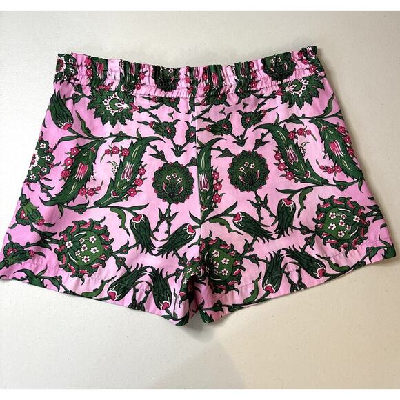 DELFI Collective Maya Shorts Size Small Women's Pink and Green - Picture 3 of 4